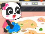 Immersion de l'bambin panda